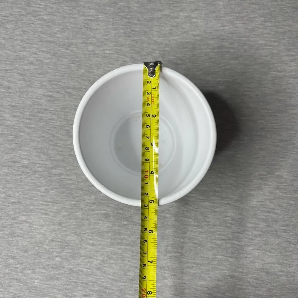 Target White 5” Round Ceramic Planter Pot